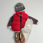 《予約》Vivid Padded Vest / digreen