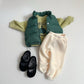 《予約》Vivid Padded Vest / digreen