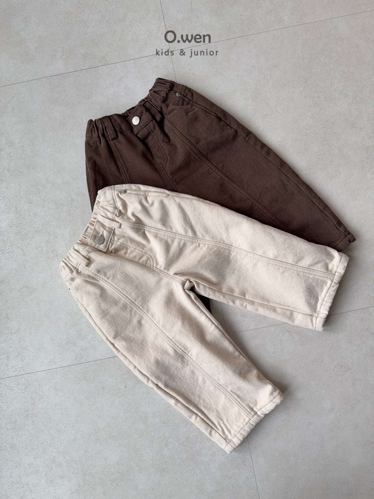 《予約》Peach Cotton Pants / O.wen