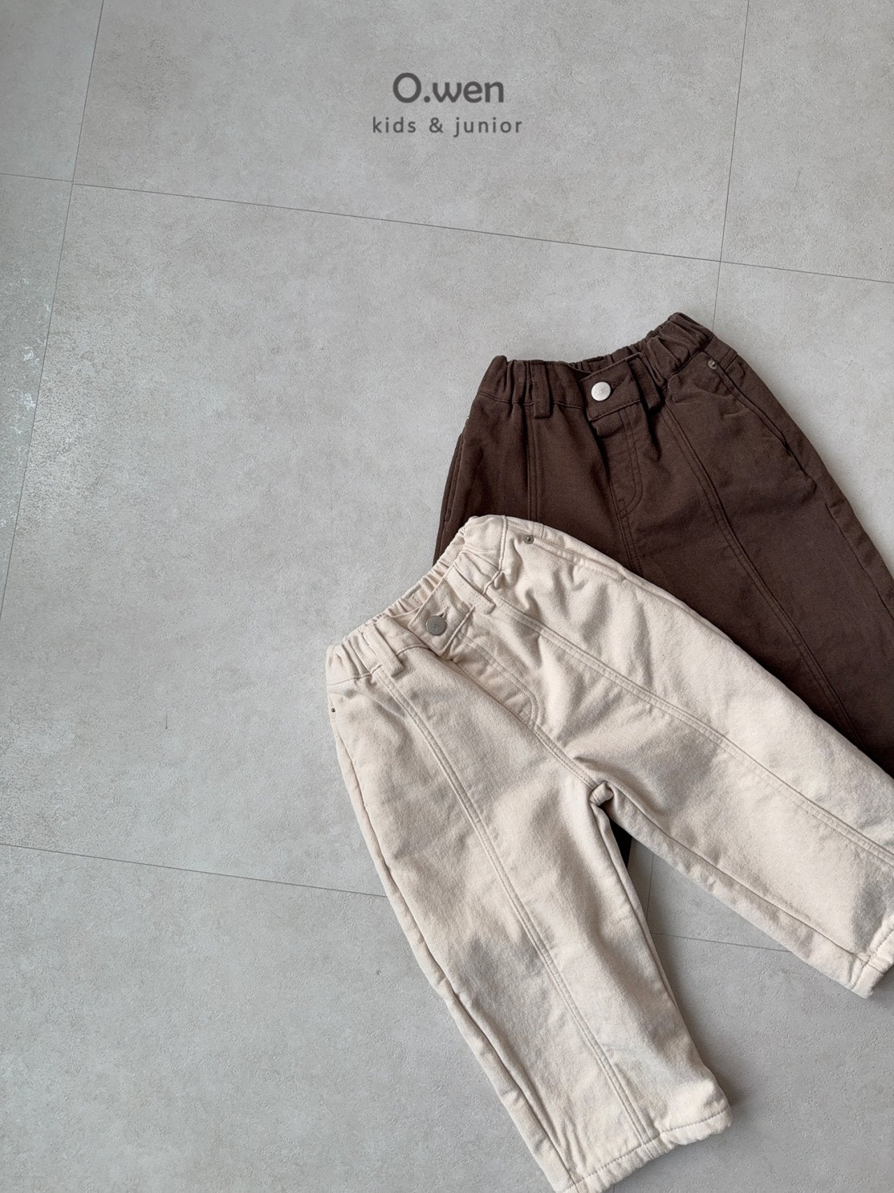 《予約》Peach Cotton Pants / O.wen