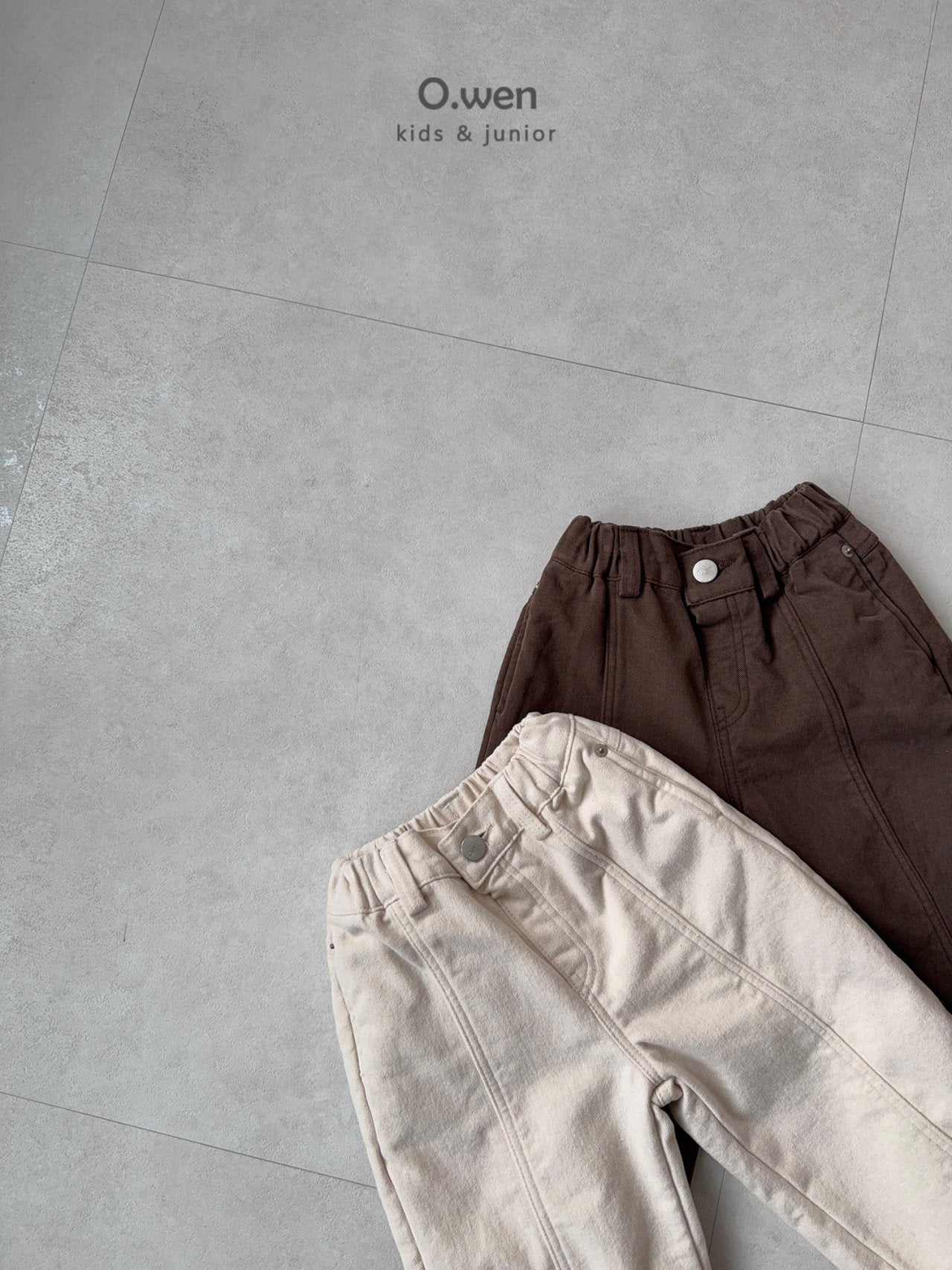 《予約》Peach Cotton Pants / O.wen