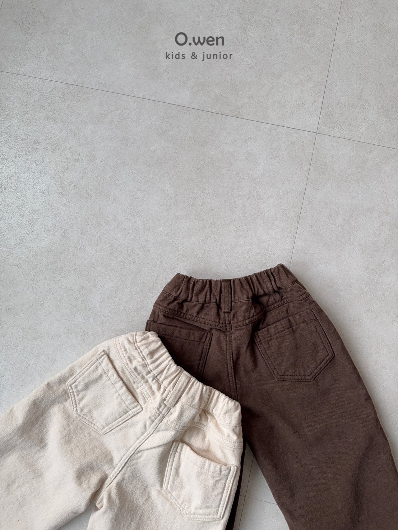 《予約》Peach Cotton Pants / O.wen