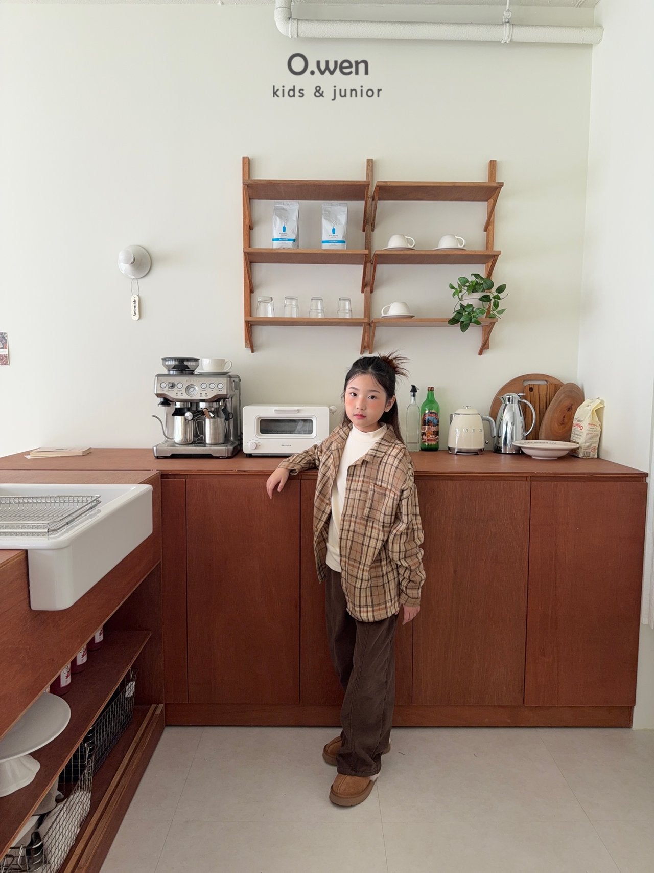 《予約》Peach Cotton Pants / O.wen