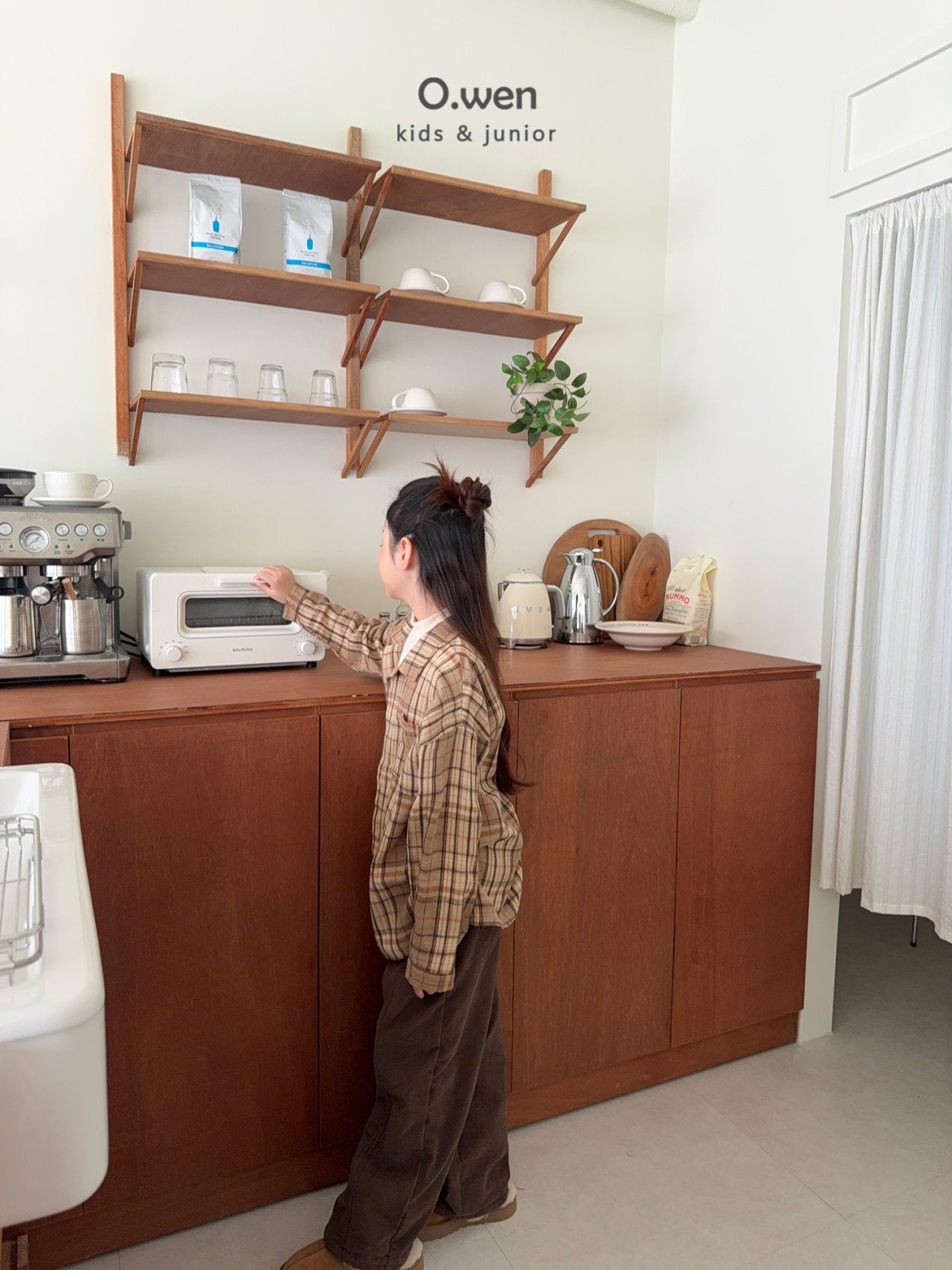 《予約》Peach Cotton Pants / O.wen