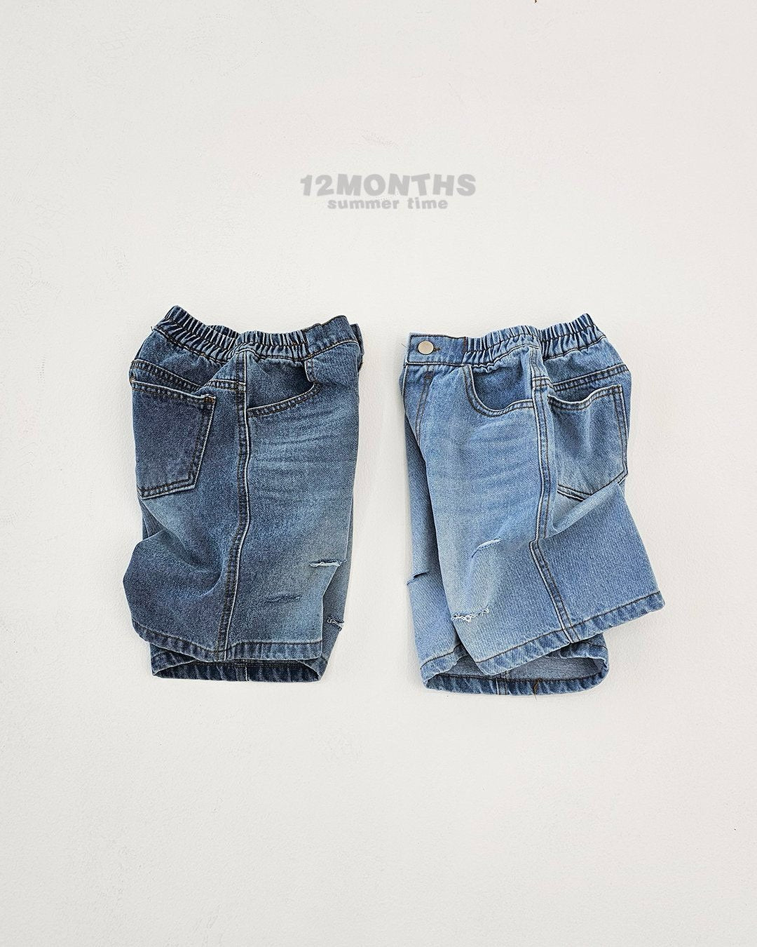 《予約》Damaged Denim Pants / 12months