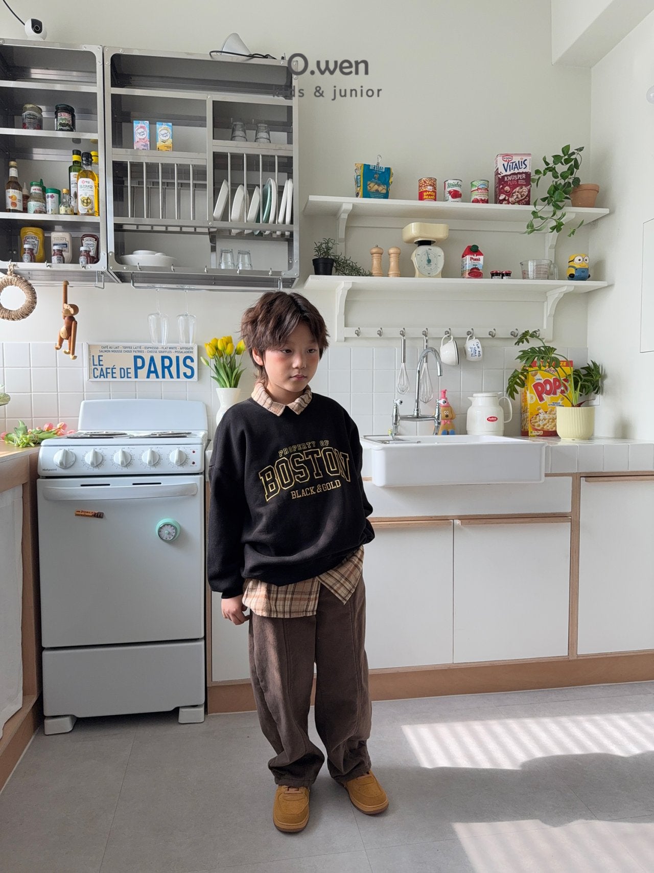 《予約》Peach Cotton Pants / O.wen