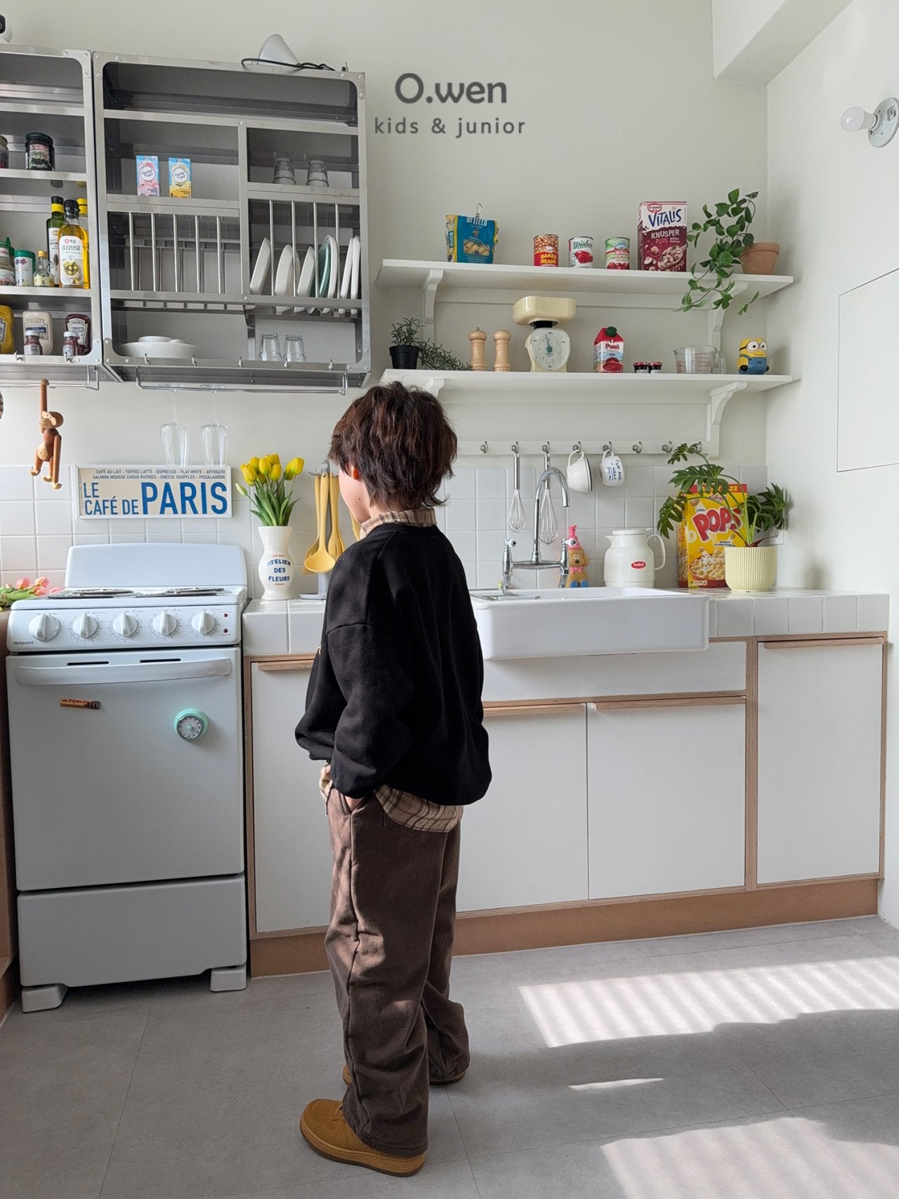 《予約》Peach Cotton Pants / O.wen