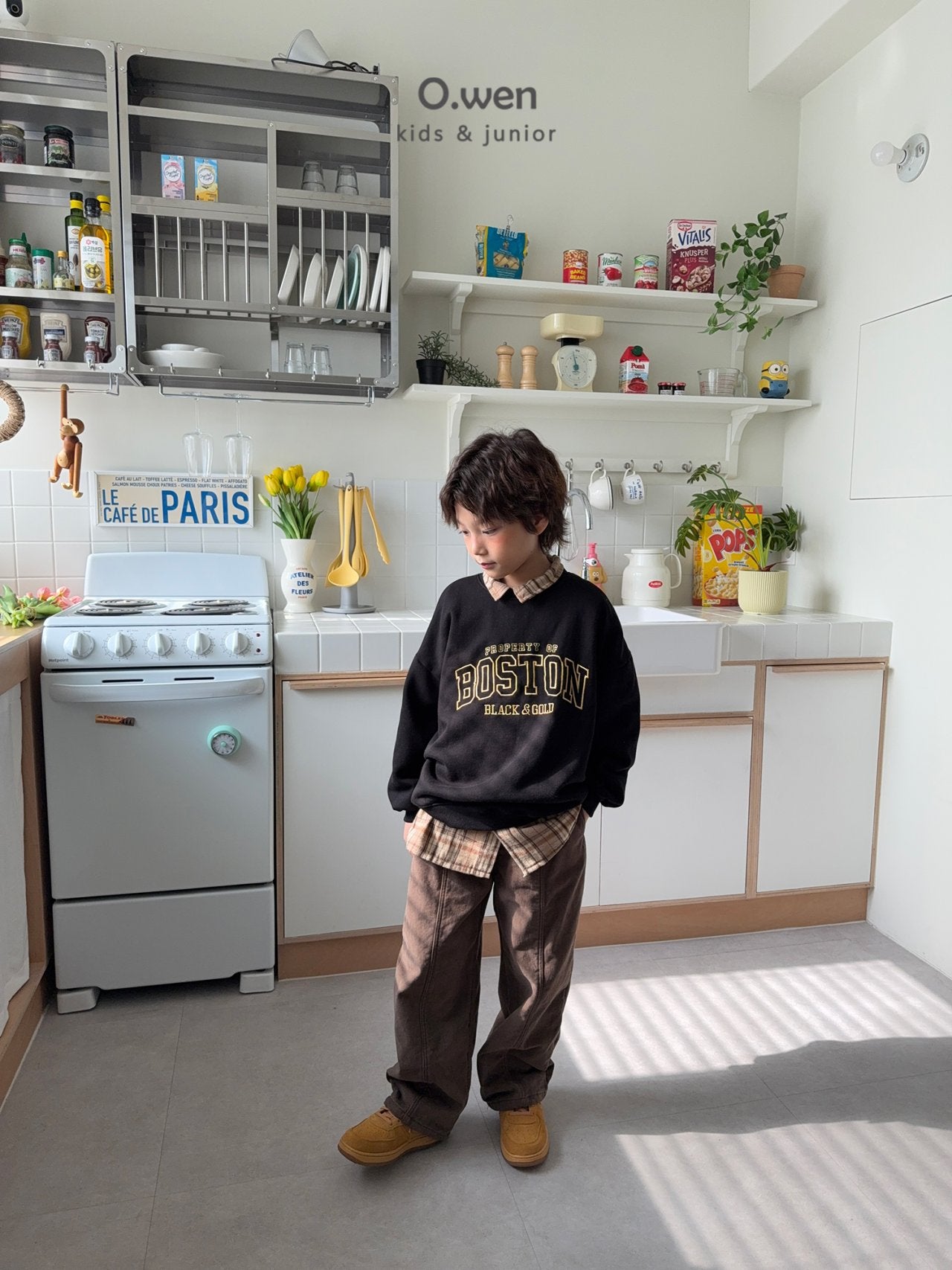 《予約》Peach Cotton Pants / O.wen