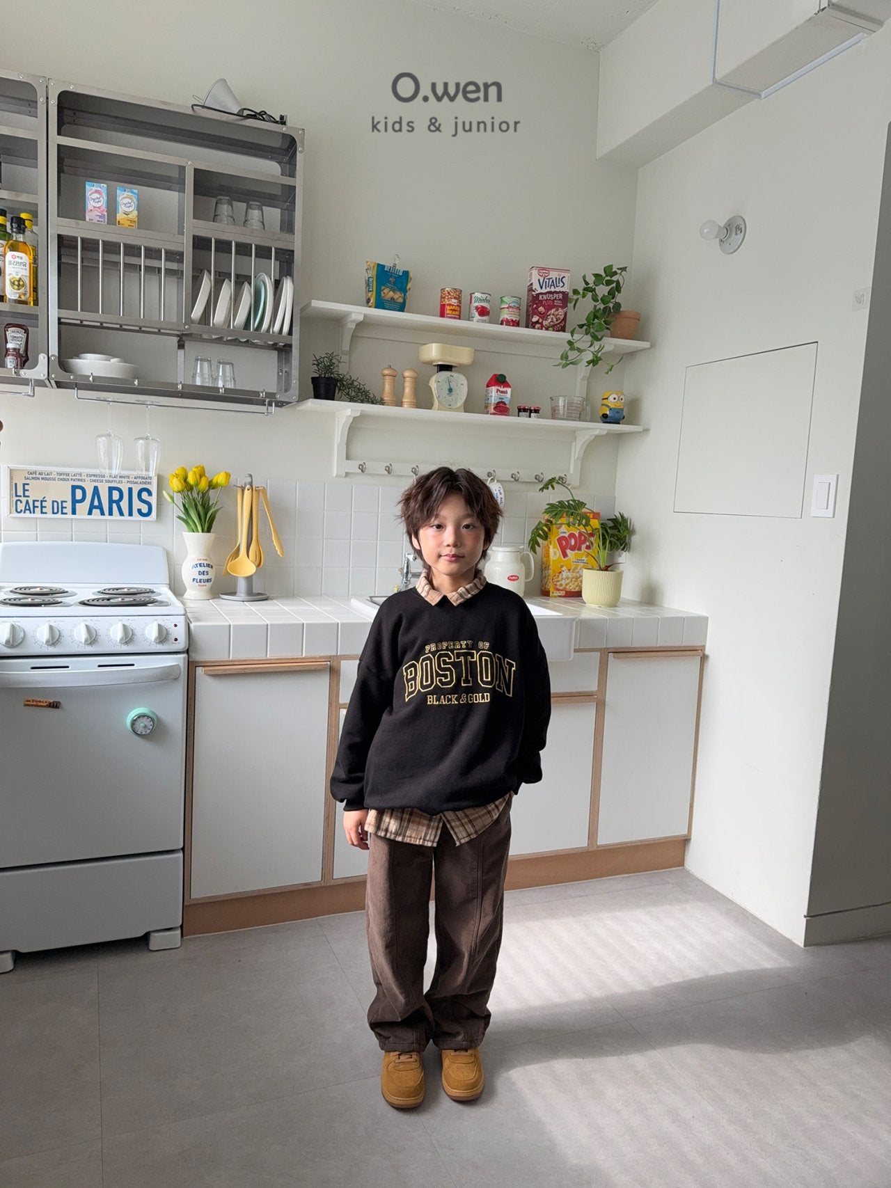 《予約》Peach Cotton Pants / O.wen