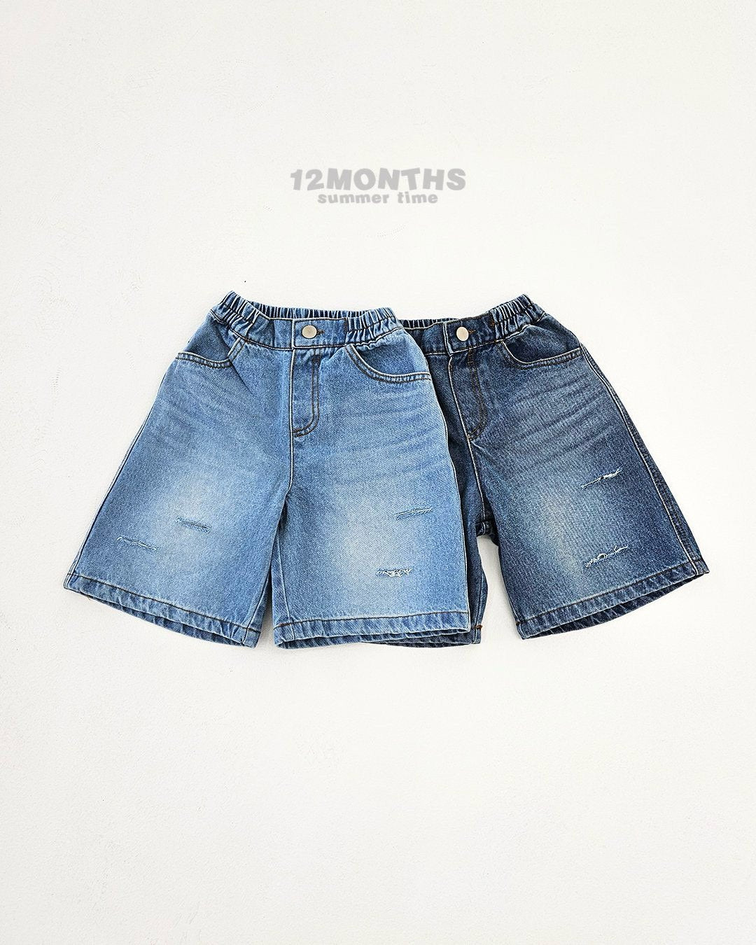 《予約》Damaged Denim Pants / 12months