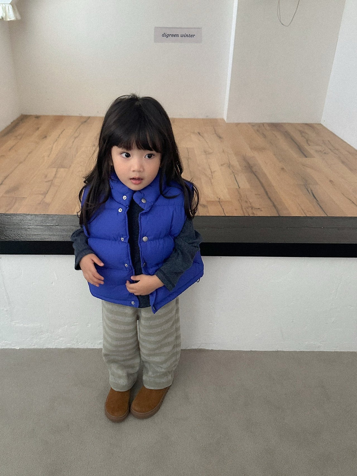 《予約》Vivid Padded Vest / digreen