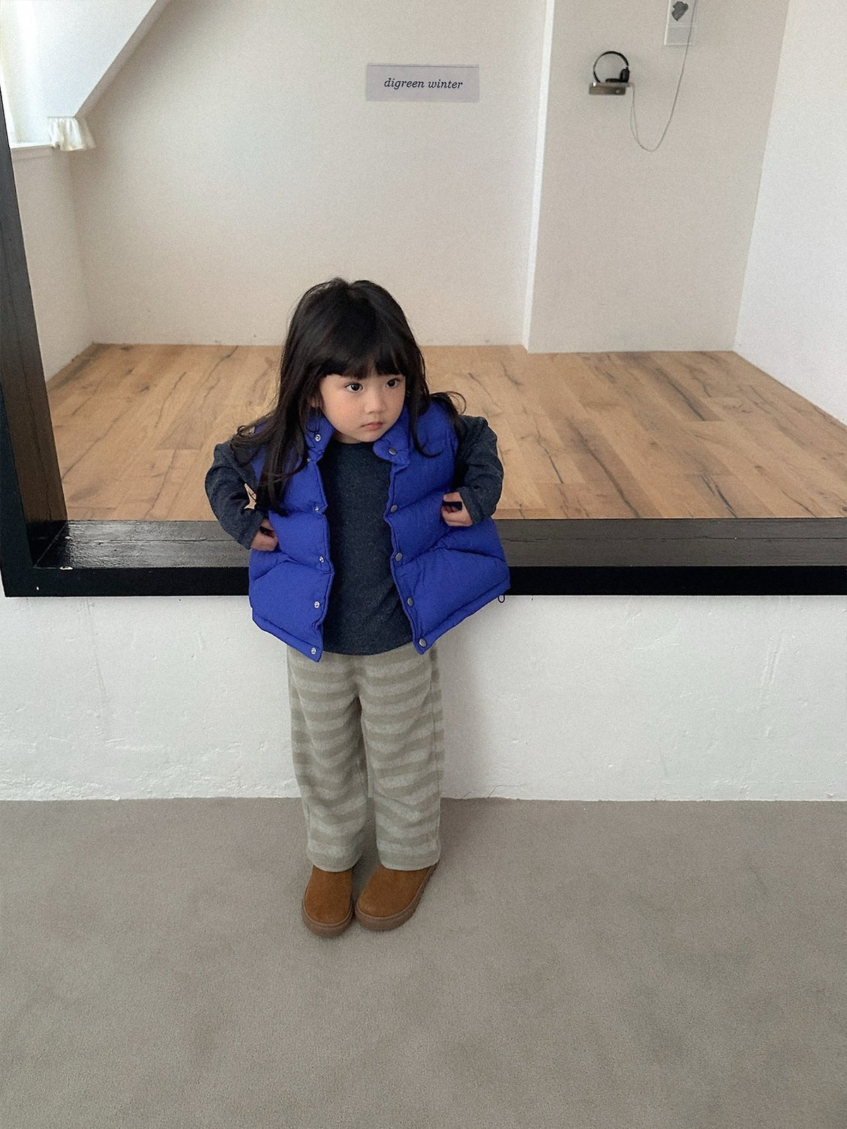 《予約》Vivid Padded Vest / digreen