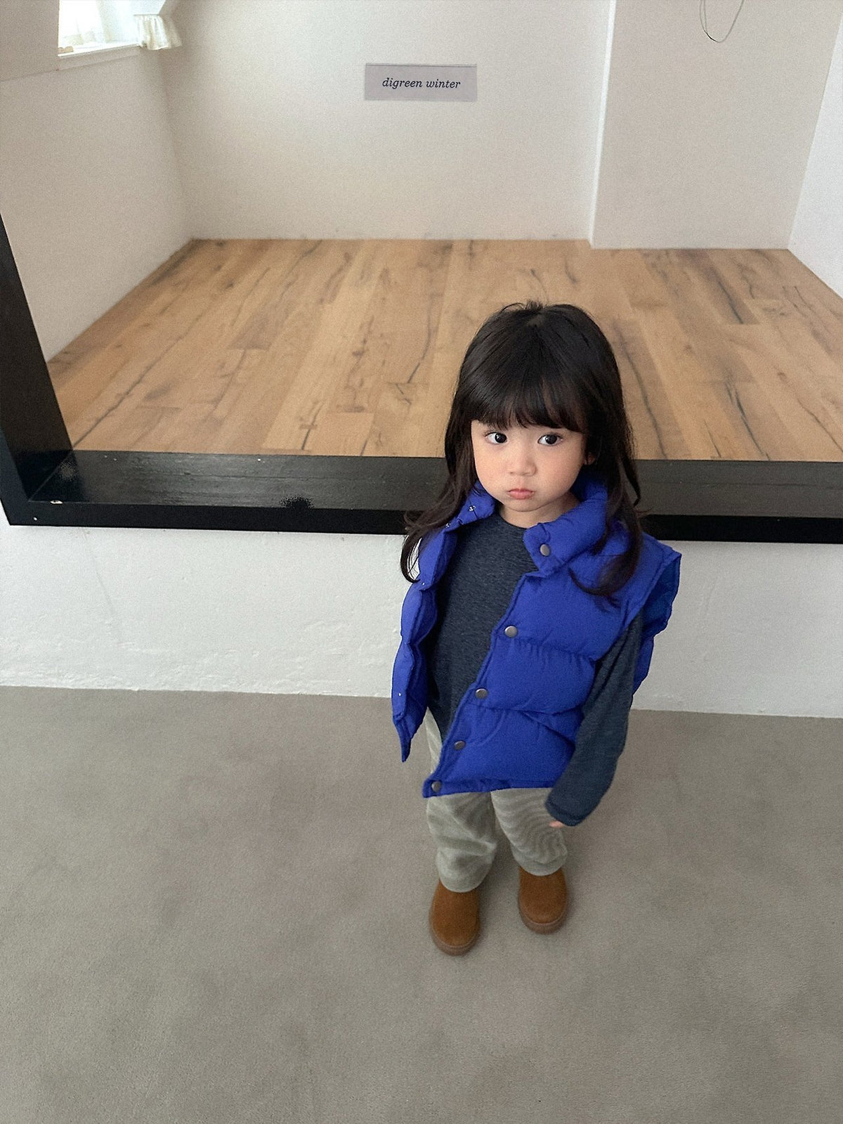 《予約》Vivid Padded Vest / digreen