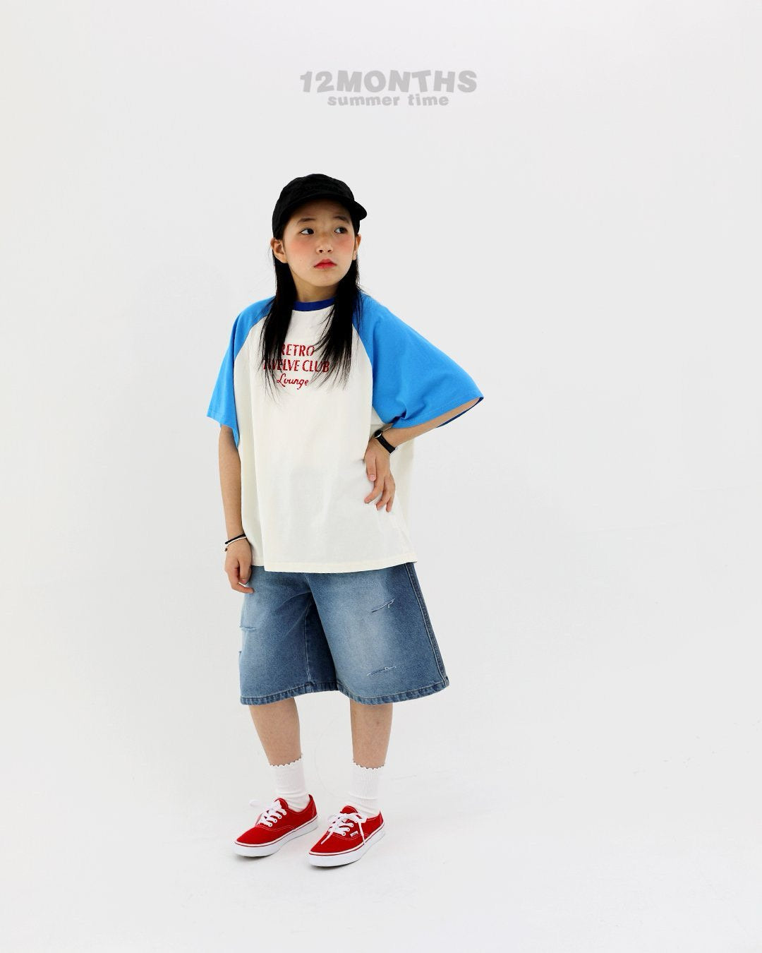 《予約》Damaged Denim Pants / 12months