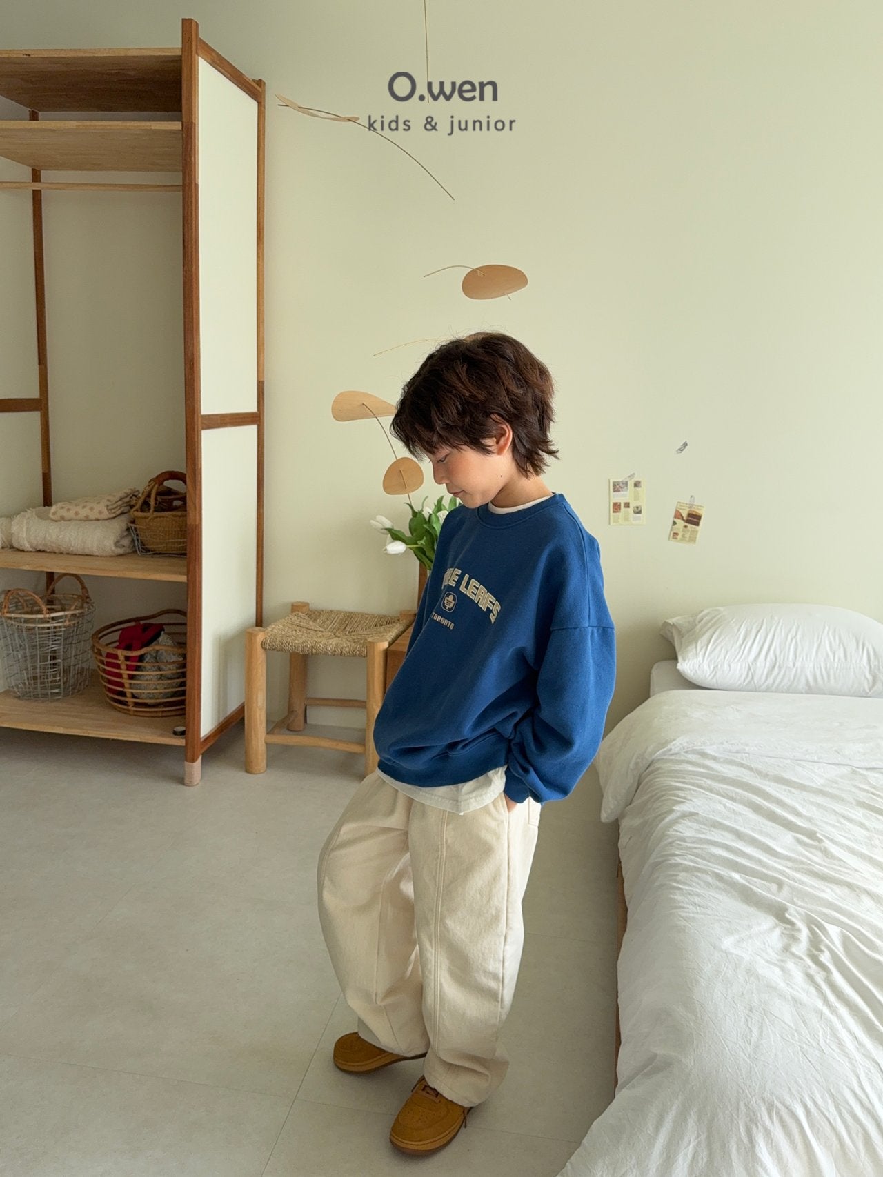 《予約》Peach Cotton Pants / O.wen