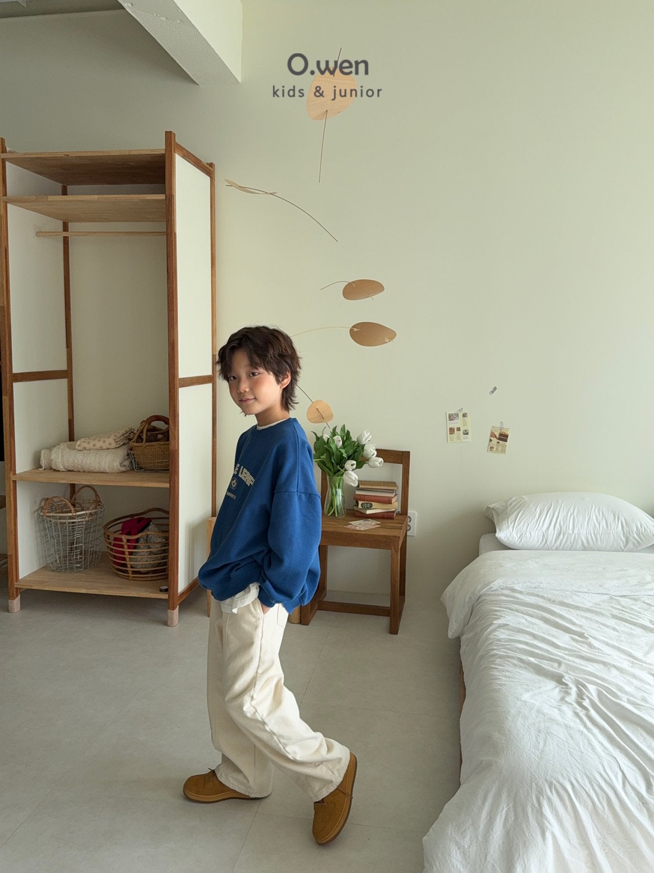 《予約》Peach Cotton Pants / O.wen