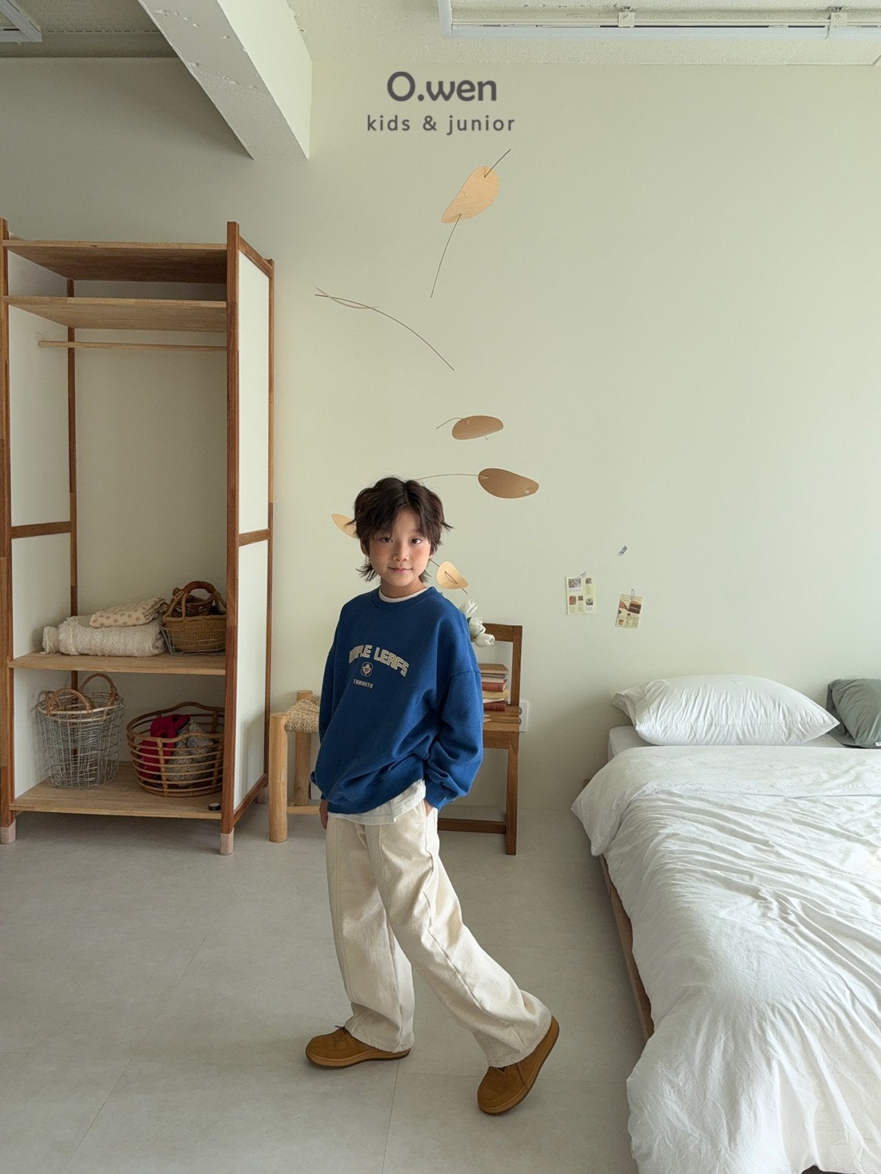 《予約》Peach Cotton Pants / O.wen