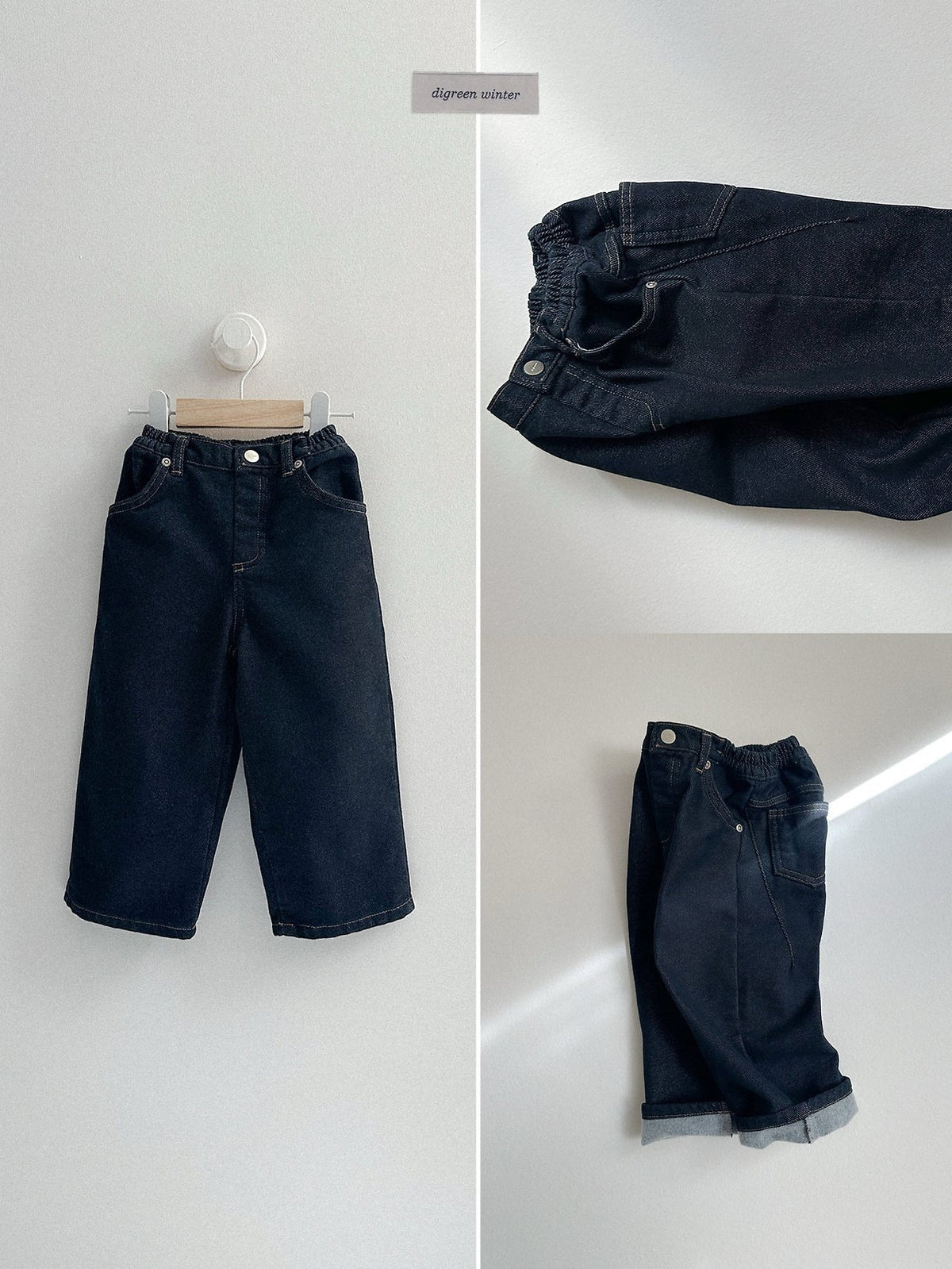 《予約》Node Dart Denim Pants / digreen