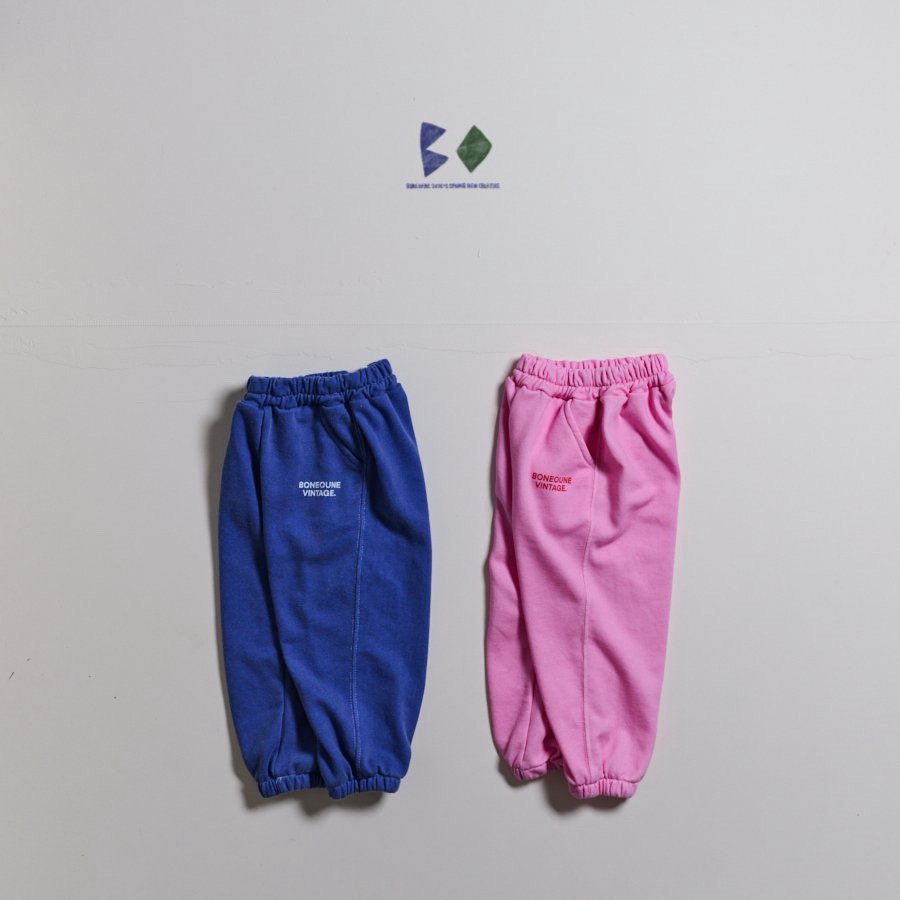 《予約》Vintage Jogger Pants / Boneoune