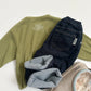 《予約》Node Dart Denim Pants / digreen