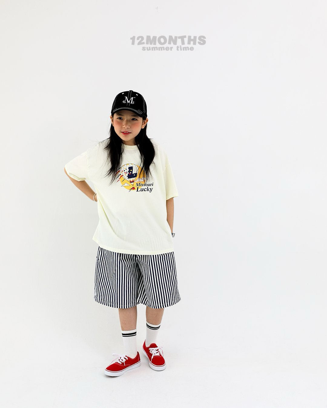 《予約》Vertical pants / 12months