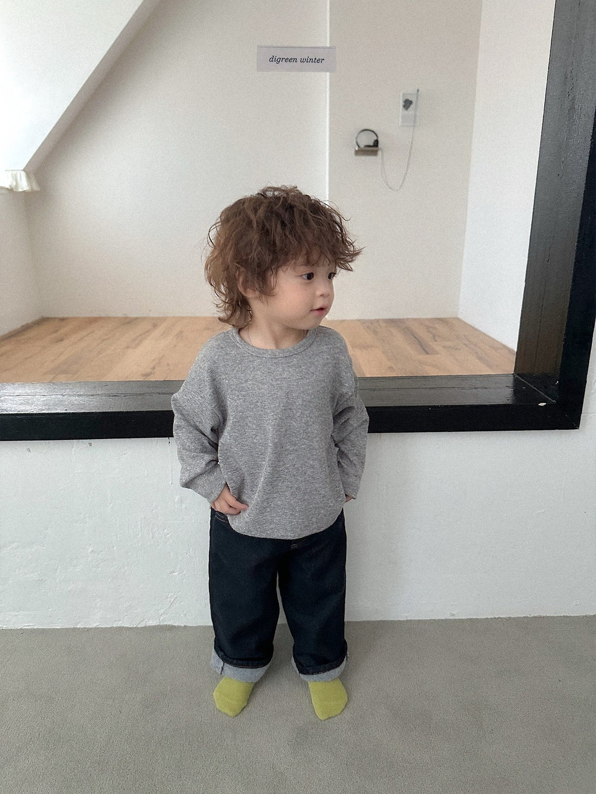 《予約》Node Dart Denim Pants / digreen