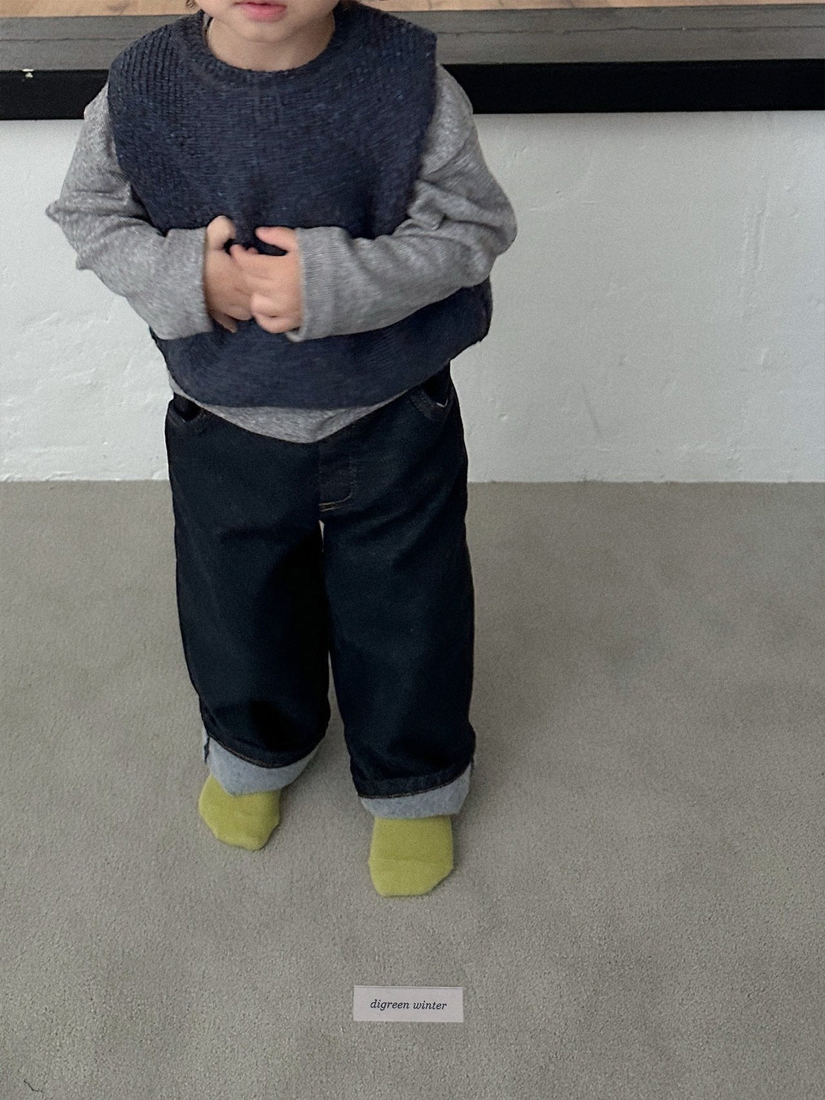 《予約》Node Dart Denim Pants / digreen