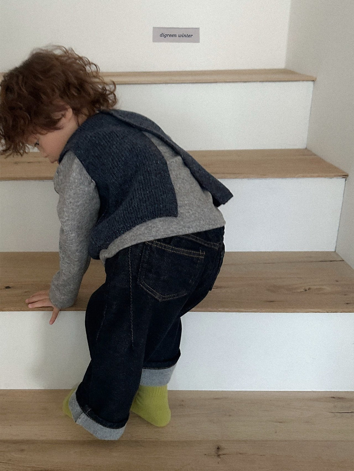 《予約》Node Dart Denim Pants / digreen
