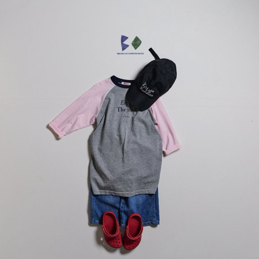 《予約》Enjoy Raglan One-piece / Boneoune