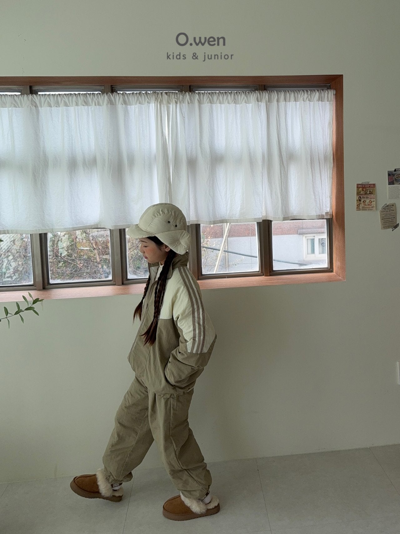 《予約》Cozy Quilted Jogger Pants / O.wen