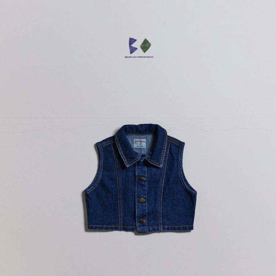 《予約》High Teen Denim Vest / Boneoune