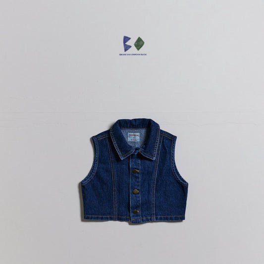 《予約》High Teen Denim Vest / Boneoune