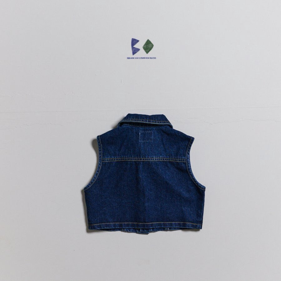 《予約》High Teen Denim Vest / Boneoune