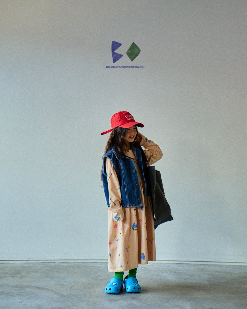 《予約》High Teen Denim Vest / Boneoune