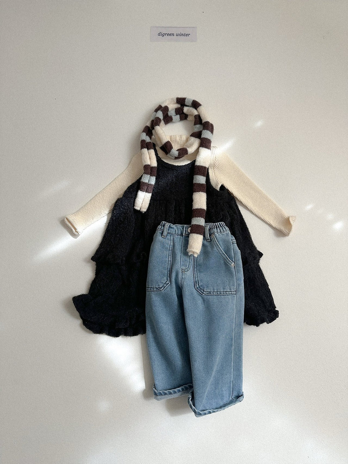 《予約》Taupe Turtle Neck Tee / digreen