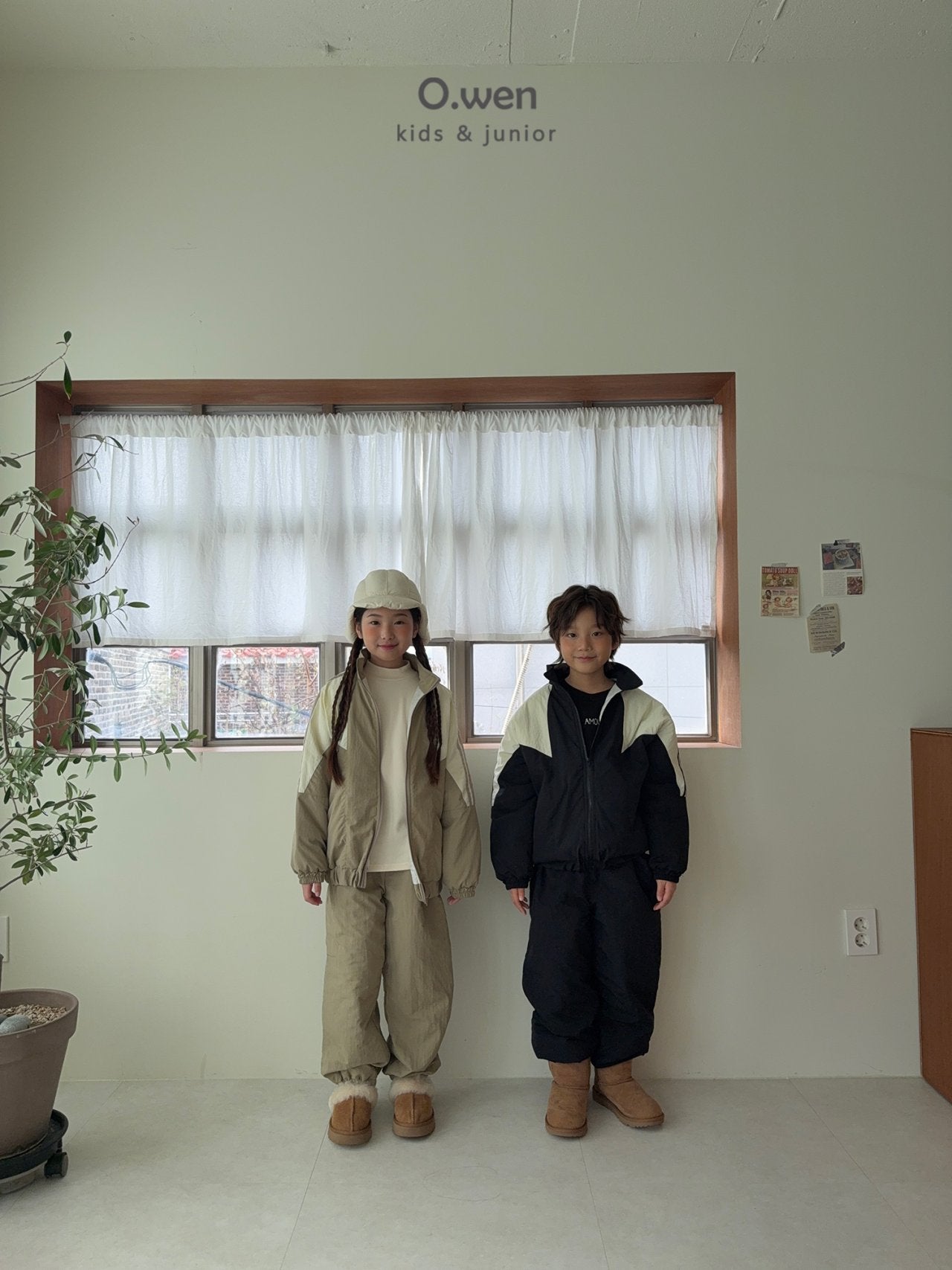 《予約》Cozy Quilted Jogger Pants / O.wen