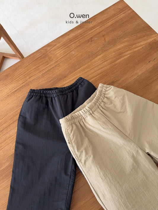 《予約》Cozy Quilted Jogger Pants / O.wen