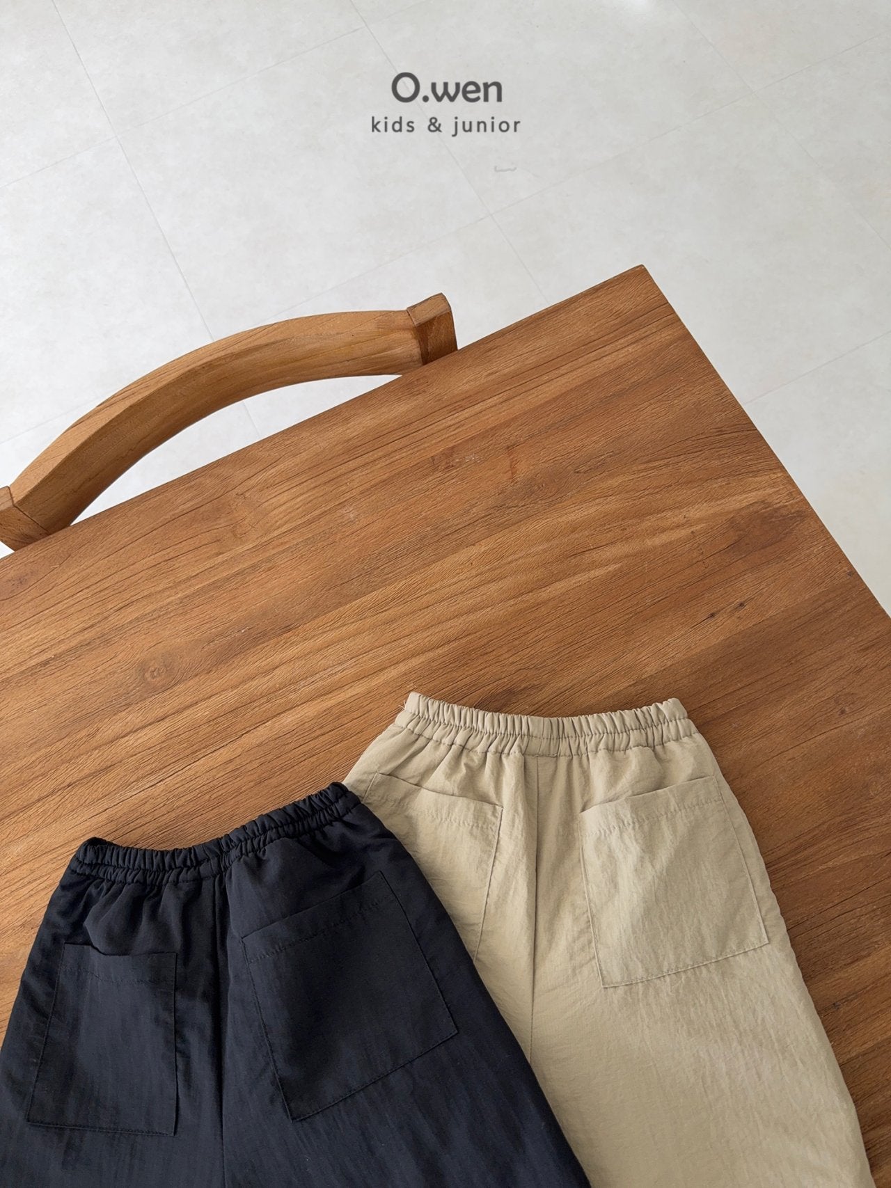 《予約》Cozy Quilted Jogger Pants / O.wen