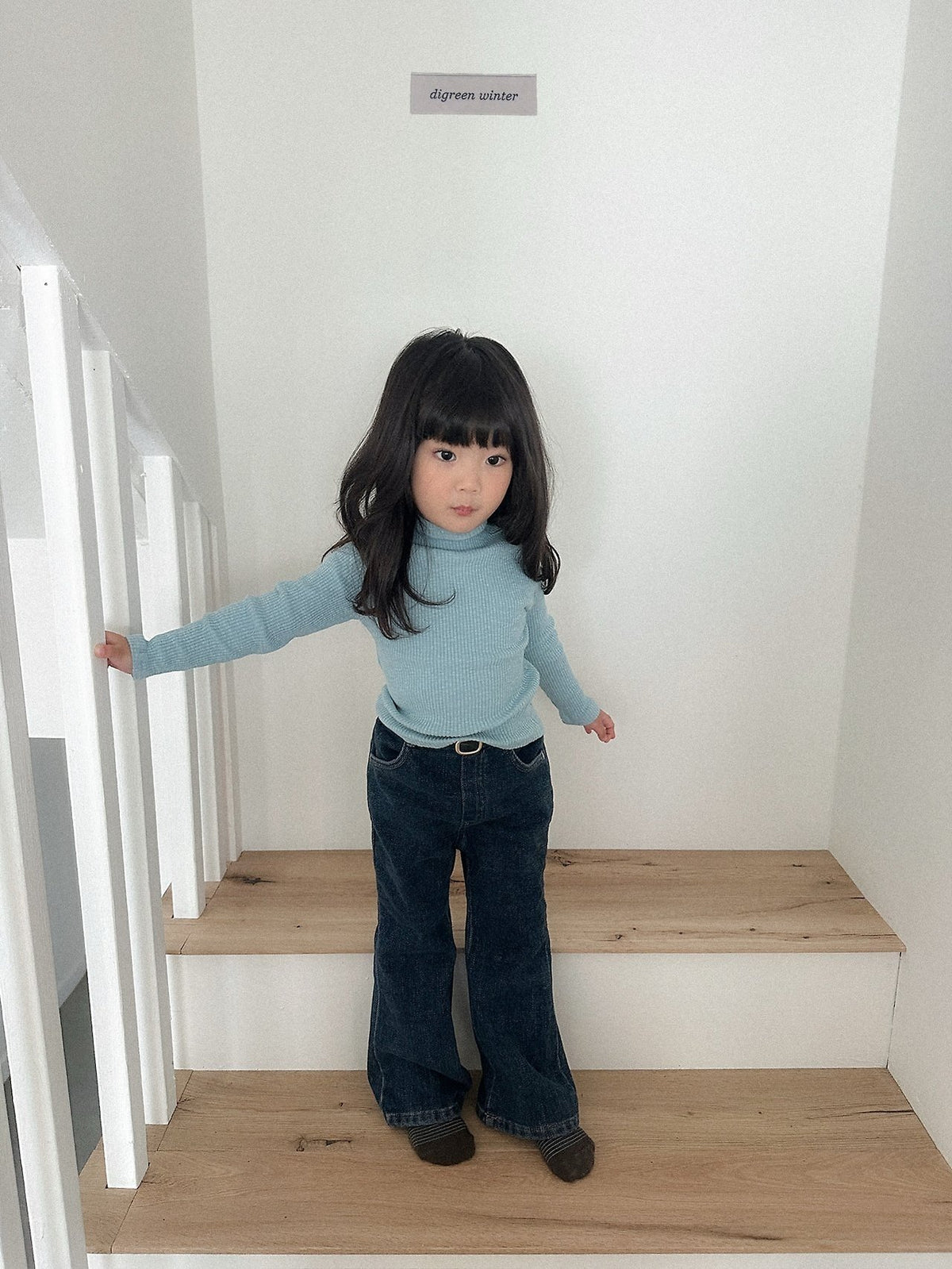 《予約》Taupe Turtle Neck Tee / digreen