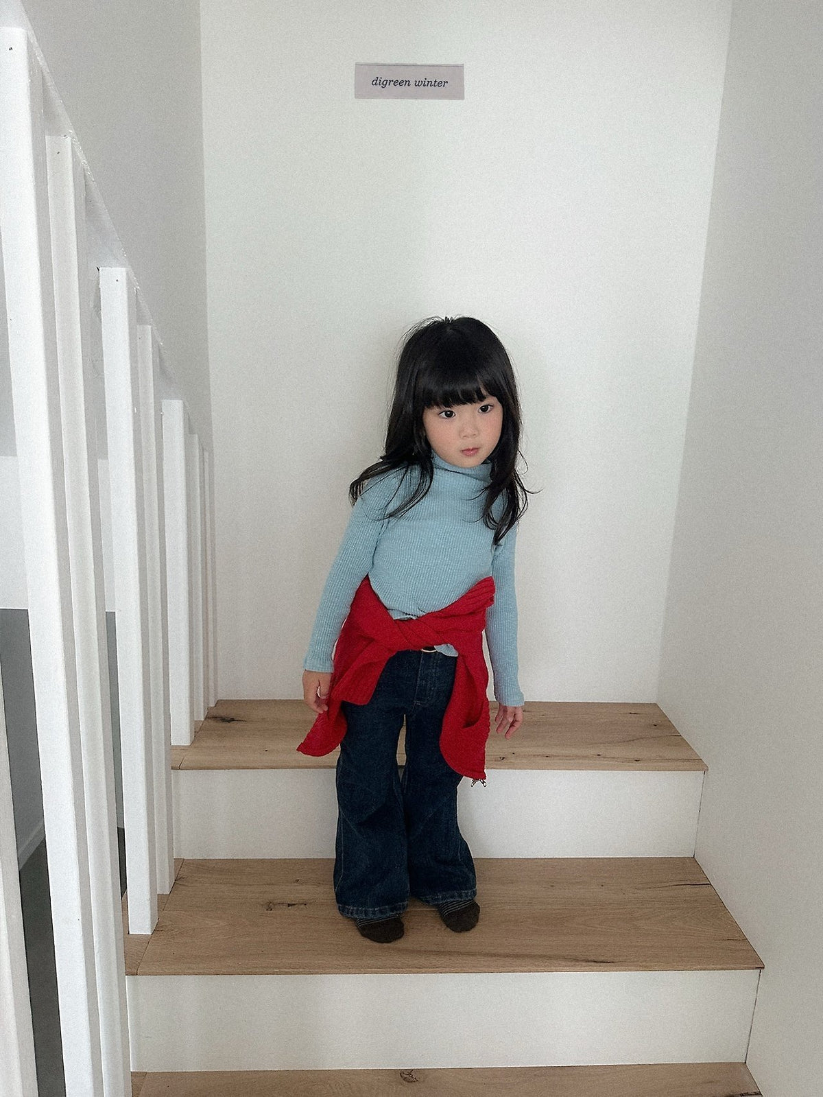 《予約》Taupe Turtle Neck Tee / digreen