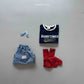 《即納》Heart Pocket Denim