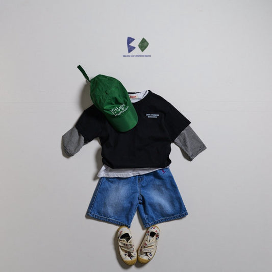 《予約》Soft Denim Shorts / Boneoune