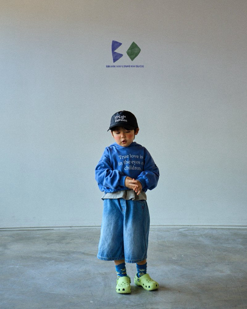 《予約》Soft Denim Shorts / Boneoune