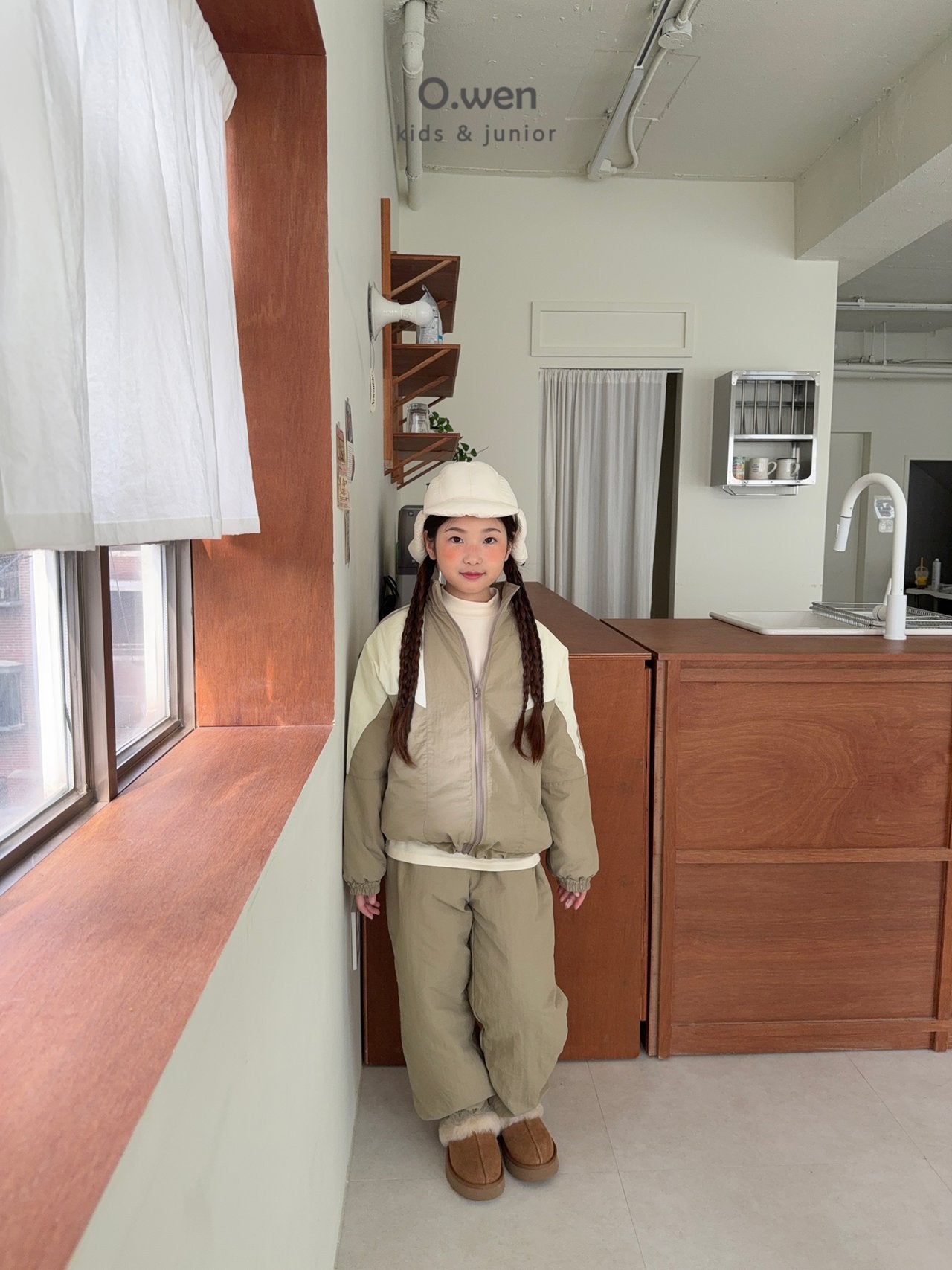 《予約》Cozy Padded Jumper / O.wen