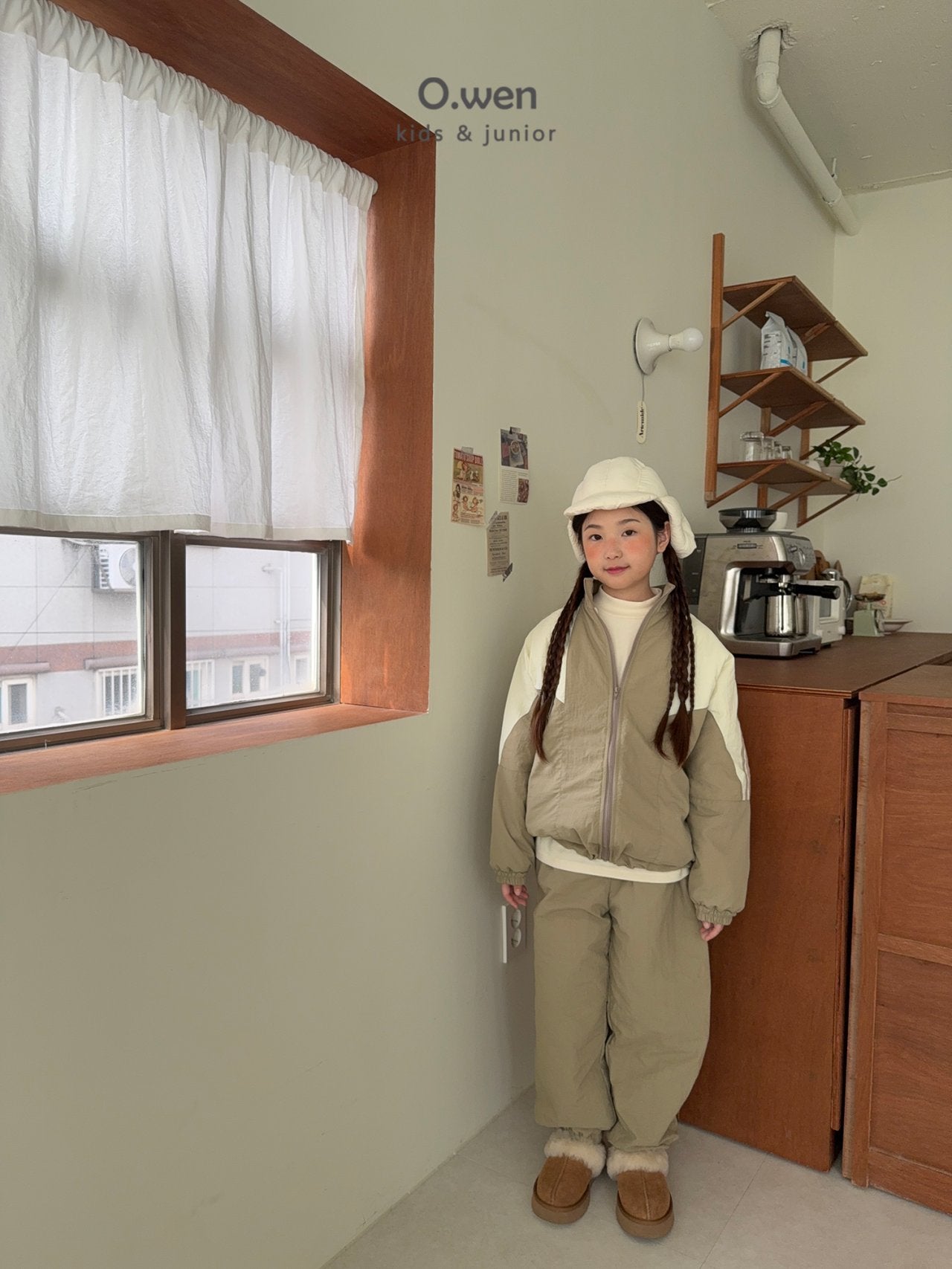 《予約》Cozy Padded Jumper / O.wen