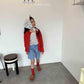 《即納》Heart Pocket Denim