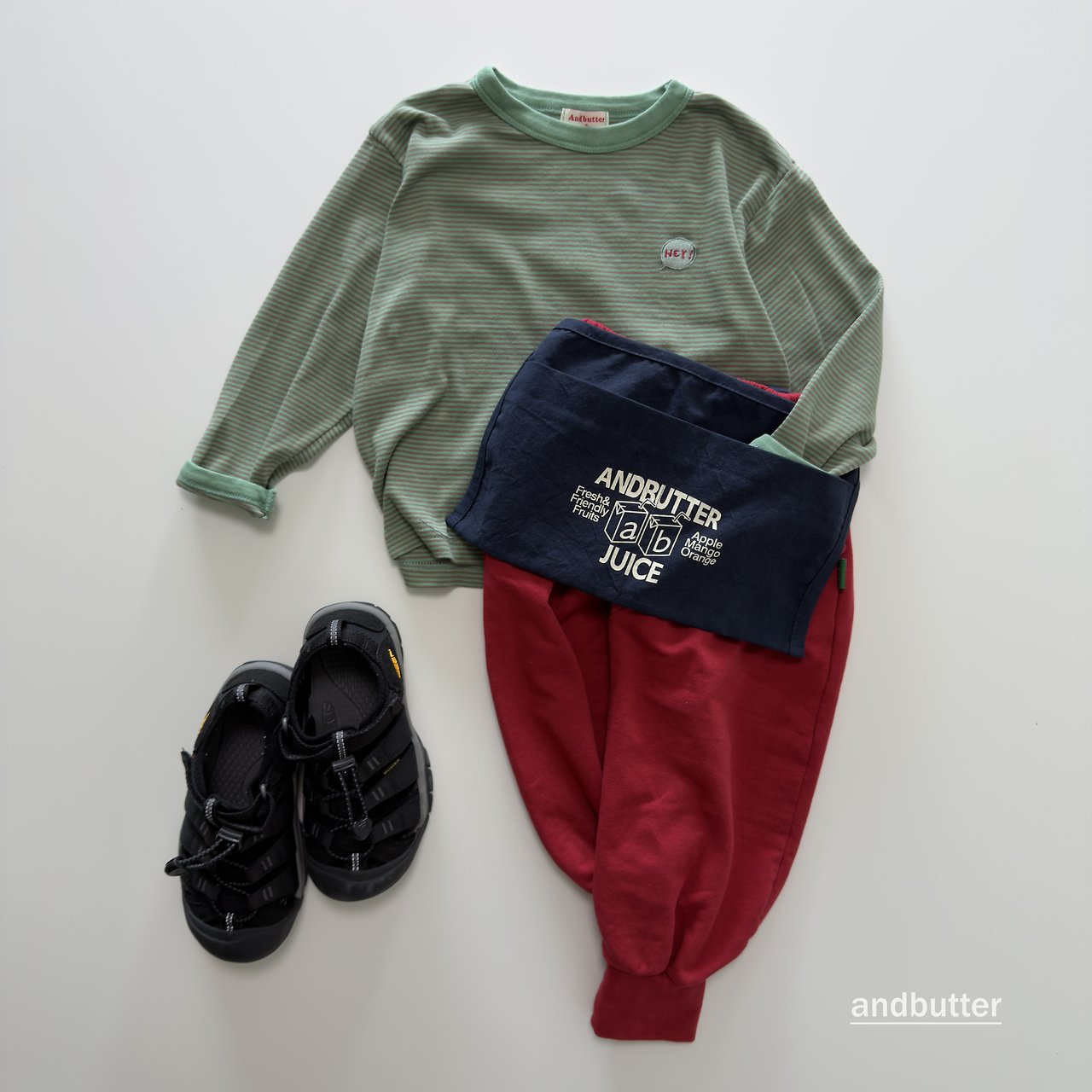 《予約》Hey T-Shirt / ANDBUTTER