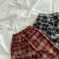 《予約》Ronron Check Pants / O.wen