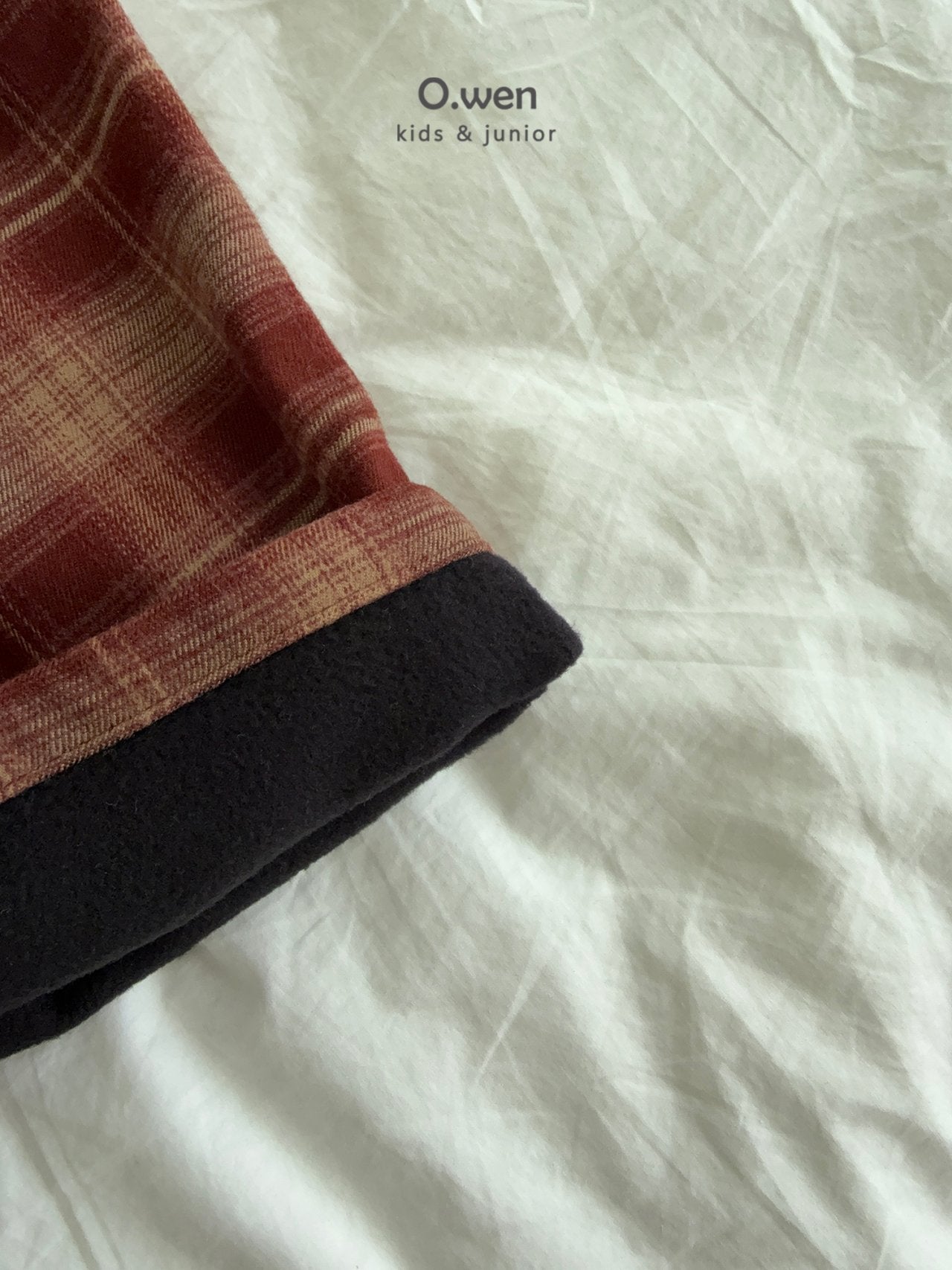 《予約》Ronron Check Pants / O.wen