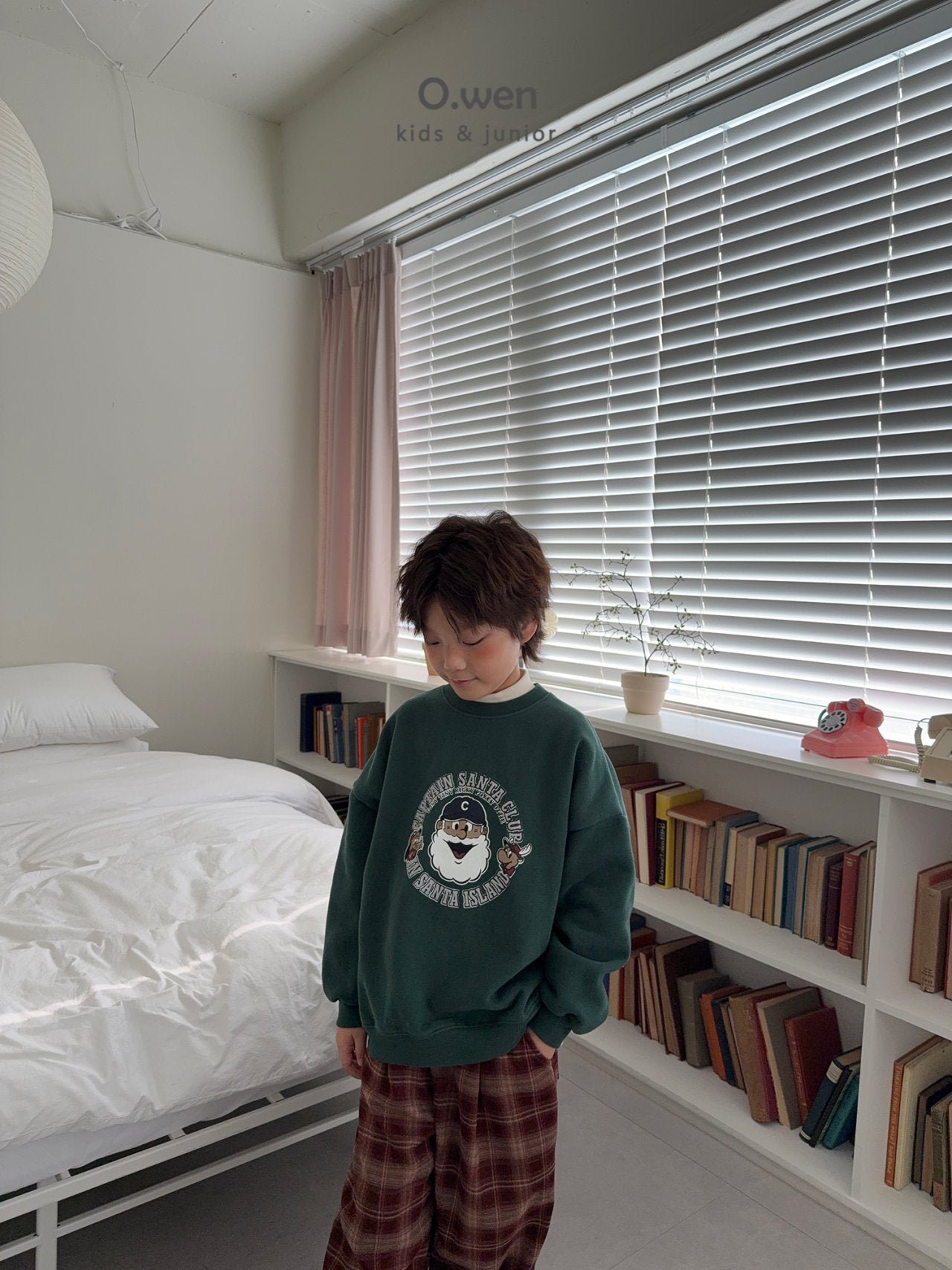 《予約》Ronron Check Pants / O.wen